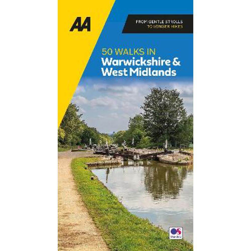 AA 50 Walks in Warwickshire (Paperback)
